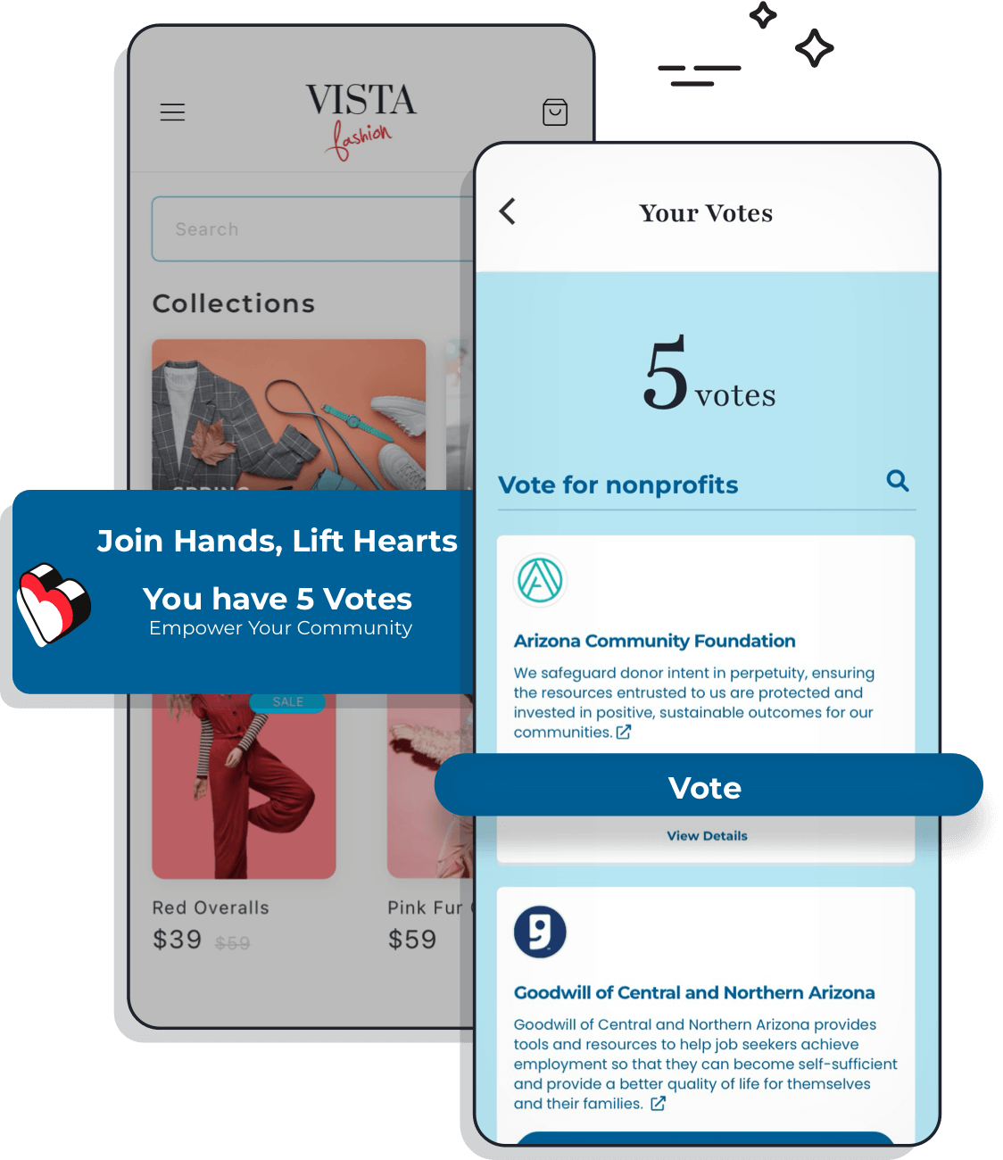 Voting Example Screenshot